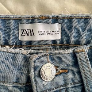 ZARA JEANS || mom fit